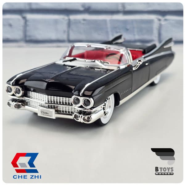 ماکت کادیلاک الدورادو 1959 مشکی چِژی(Cadilac Eldorado1959 Chezhi) مقیاس : 1/24
