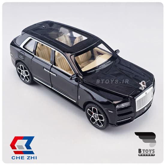 ماکت رولز رویس دودزا مشکی چِژی (Rolls Royce Chezhi)مقیاس:1/24 — تصویر ۶