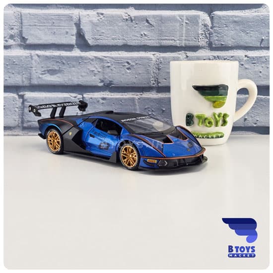 ماکت لامبورگینی اِسِنزا آبی (Lamborghini Essenza grandalliance)مقیاس:24/1 — تصویر ۸