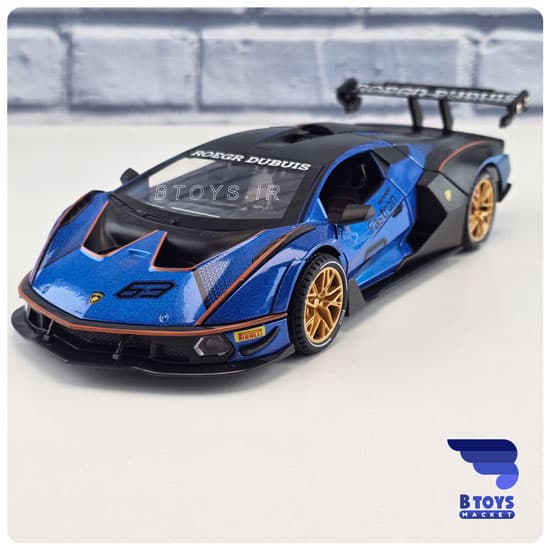 ماکت لامبورگینی اِسِنزا آبی (Lamborghini Essenza grandalliance)مقیاس:24/1 — تصویر ۶