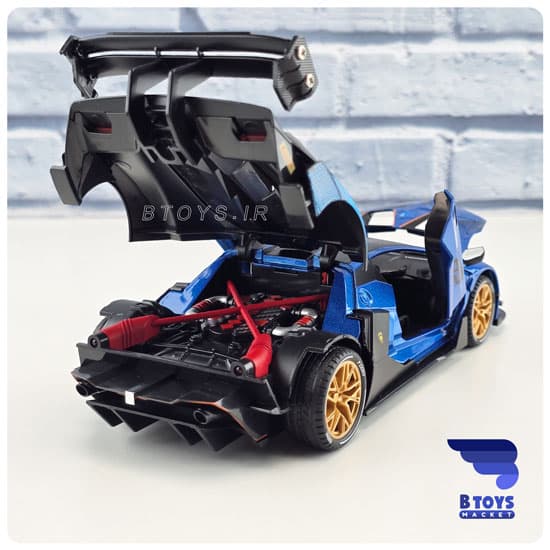 ماکت لامبورگینی اِسِنزا آبی (Lamborghini Essenza grandalliance)مقیاس:24/1 — تصویر ۲