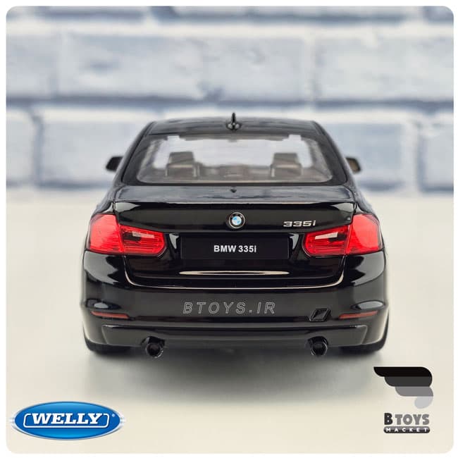ماکت بی ام دبلیو 335 آی مشکی ویلی(BMW 335i welly)مقیاس:1/24 — تصویر ۱۱