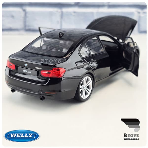 ماکت بی ام دبلیو 335 آی مشکی ویلی(BMW 335i welly)مقیاس:1/24 — تصویر ۹