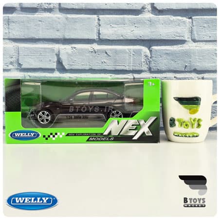ماکت بی ام دبلیو 335 آی مشکی ویلی(BMW 335i welly)مقیاس:1/24 — تصویر ۳
