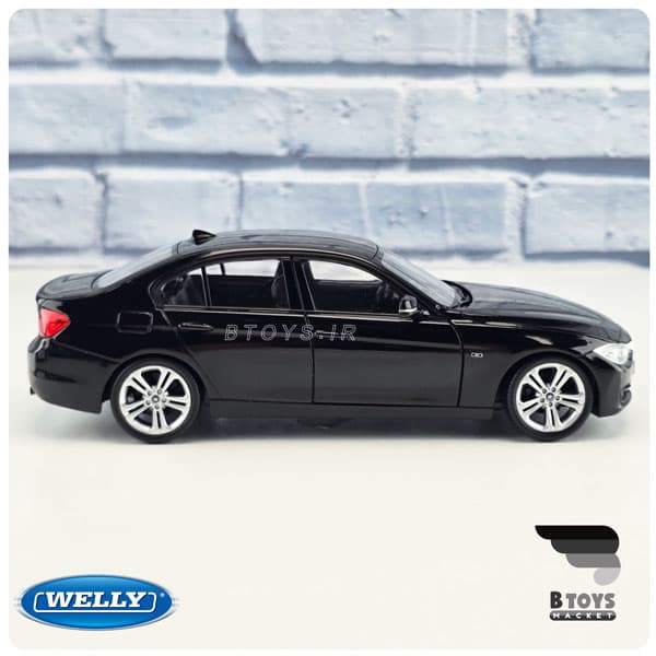 ماکت بی ام دبلیو 335 آی مشکی ویلی(BMW 335i welly)مقیاس:1/24 — تصویر ۷