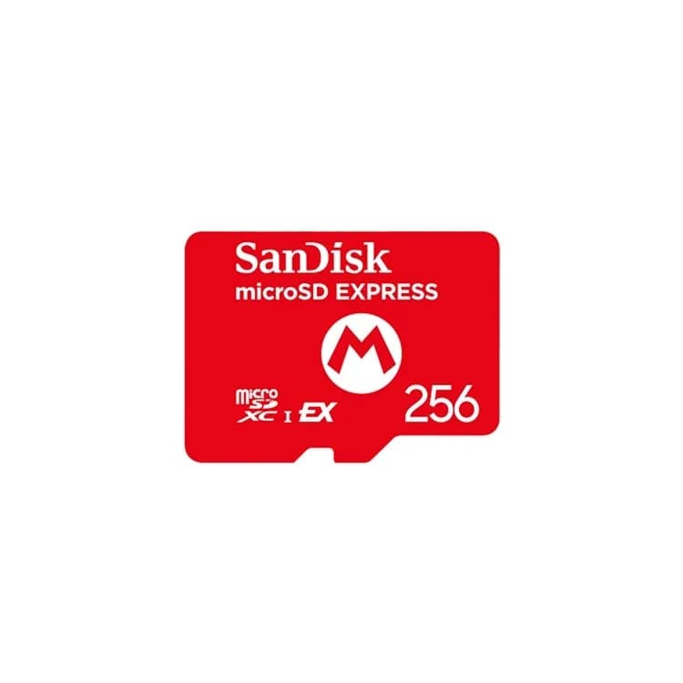 کارت حافظه سن دیسک SanDisk Super Mario microSD Express Card برای Nintendo Switch 2_ظرفیت 256GB — تصویر ۳