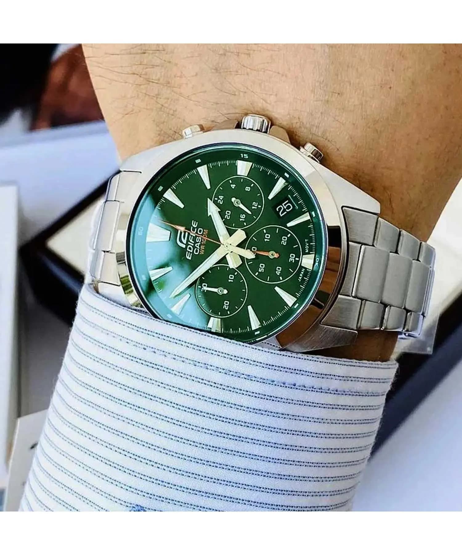 ساعت مچی مردانه کاسیو (CASIO) ادیفایس EFV-630D-3AVUDF — تصویر ۱۱