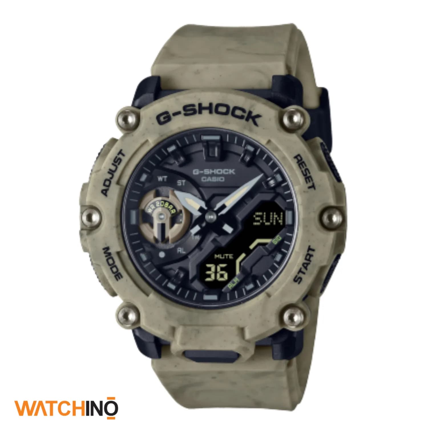ساعت مچی مردانه کاسیو (CASIO) جی شاک GA-2200SL-5ADR — تصویر ۳