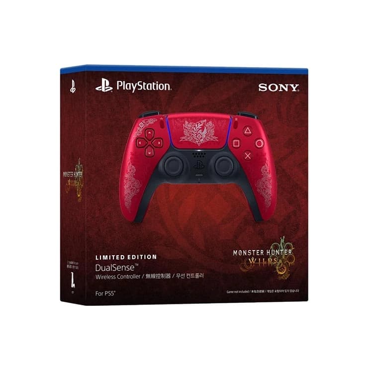 دسته بازی دوال سنس DualSense برای PS5 نسخه محدود Monster Hunter Wilds Limited Edition — تصویر ۱۰
