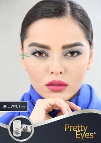 لنز عسلی مارشال براون تن 1 | Marshall Brown Honey Lens (Tone 1)