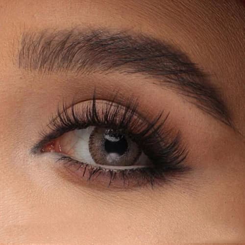 لنز عسلی کریستال هیزل گری | Crystal Honey Lenses — تصویر ۲