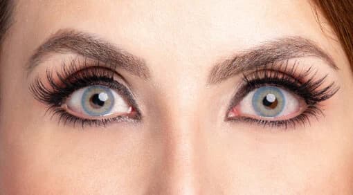 لنز آبی عسلی کریستال هانی بلو | Crystal Honey-Blue Lens — تصویر ۱۲
