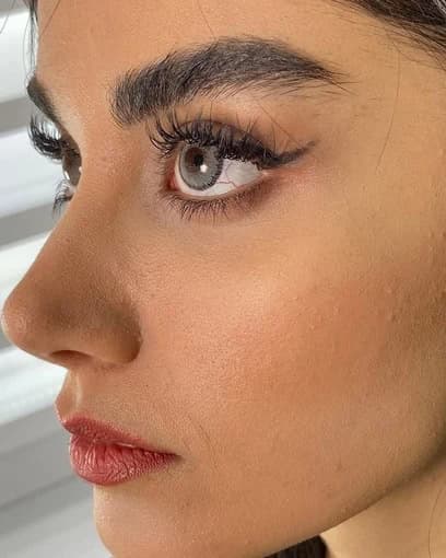 لنز طوسی آبی کریستال آیس پرل | Crystal Blue-Grey Lenses — تصویر ۸