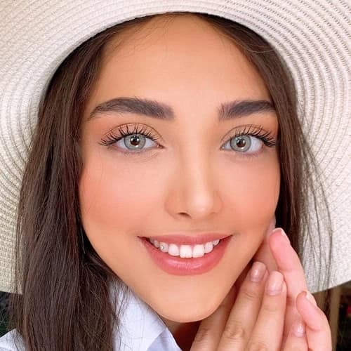 لنز طوسی سبز کریستال آیس پلاتینوم | Crystal Grey-Green Lens — تصویر ۹