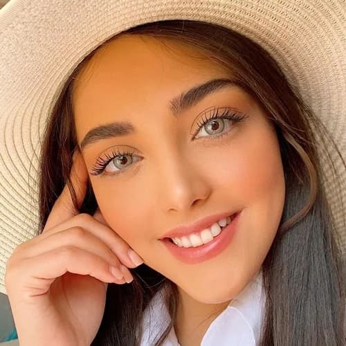 لنز طوسی سبز کریستال آیس پلاتینوم | Crystal Grey-Green Lens — تصویر ۳