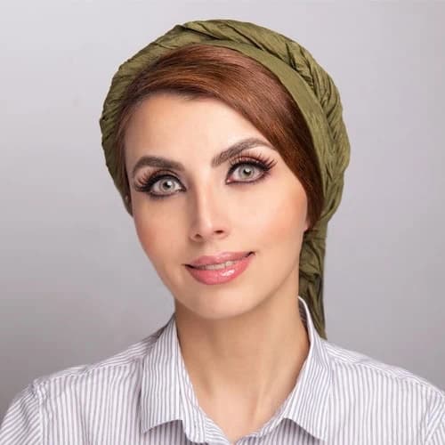 لنز طوسی سبز کریستال مارین گری | Crystal Grey-Green Lens — تصویر ۴