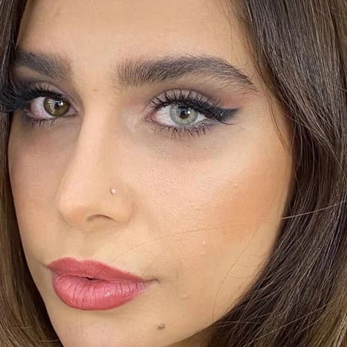 لنز طوسی سبز کریستال مارین گری | Crystal Grey-Green Lens — تصویر ۸