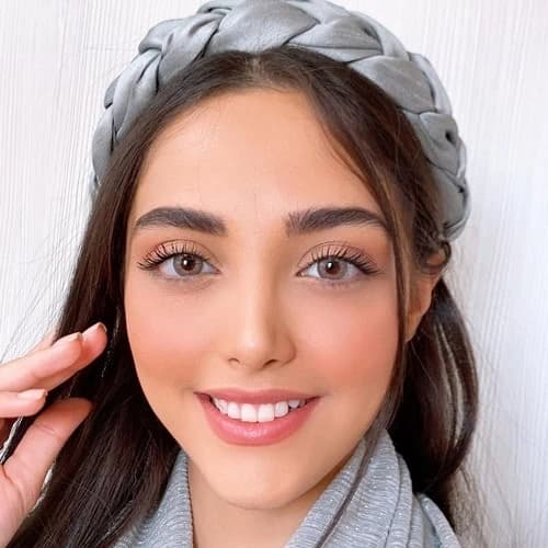 لنز طوسی عسلی کریستال پینات براون | Crystal Honey-Grey Lenses — تصویر ۸