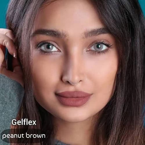 لنز طوسی عسلی کریستال پینات براون | Crystal Honey-Grey Lenses — تصویر ۶