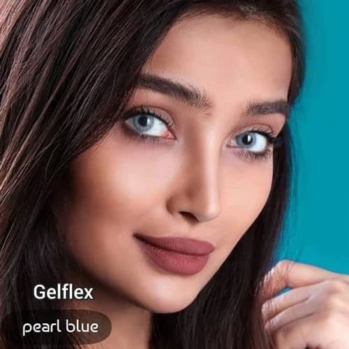 لنز آبی اقیانوسی کریستال پرل بلو | Crystal Pearl Blue Ocean Blue Lens — تصویر ۱۲