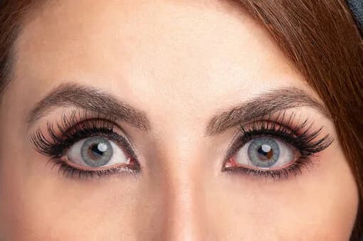 لنز آبی اقیانوسی کریستال پرل بلو | Crystal Pearl Blue Ocean Blue Lens — تصویر ۶