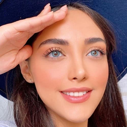لنز آبی اقیانوسی کریستال پرل بلو | Crystal Pearl Blue Ocean Blue Lens — تصویر ۷