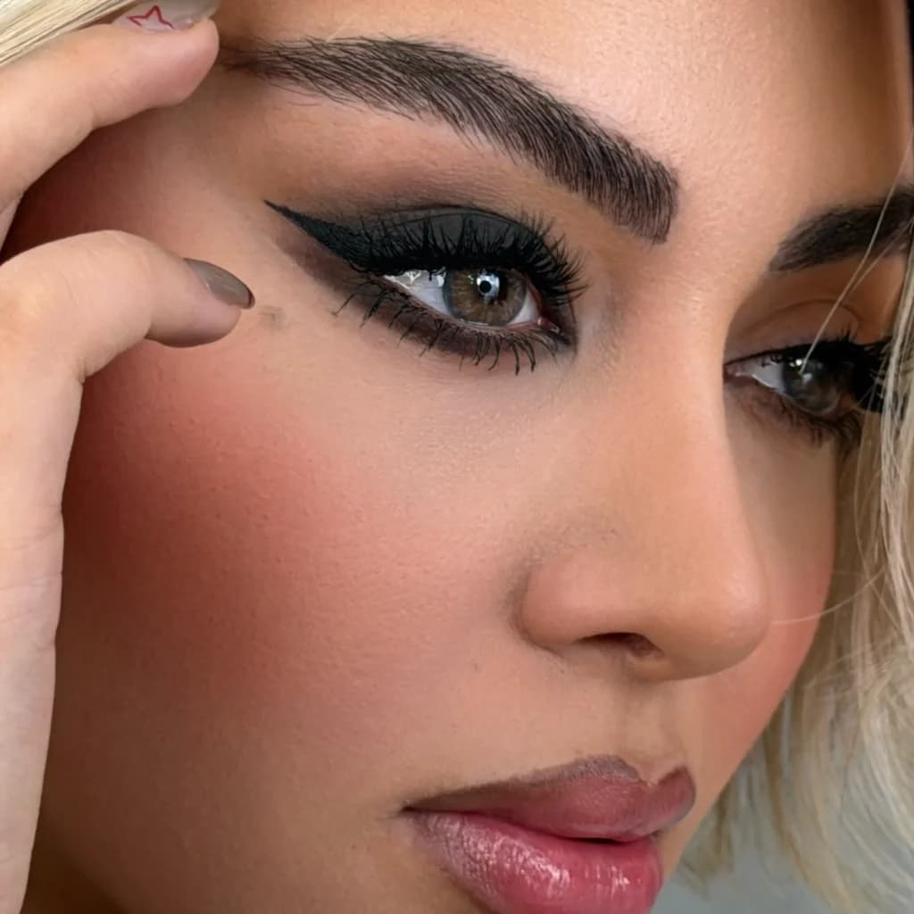 لنز کاتیا اسموکی طوسی عسلی | Katia Smokey Lens — تصویر ۱۲