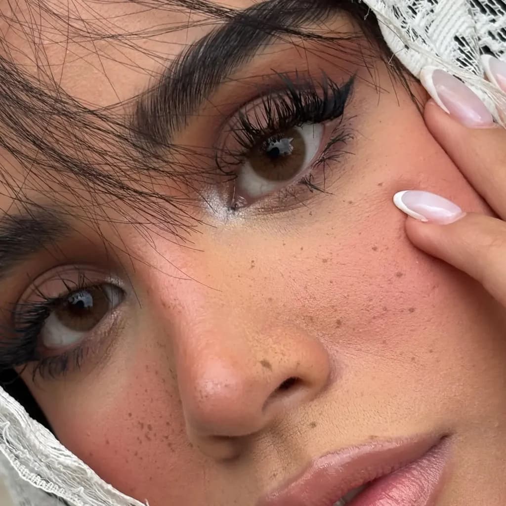 لنز کاتیا موکا عسلی بدون دور طبیعی | Katia Mocha Honey lens