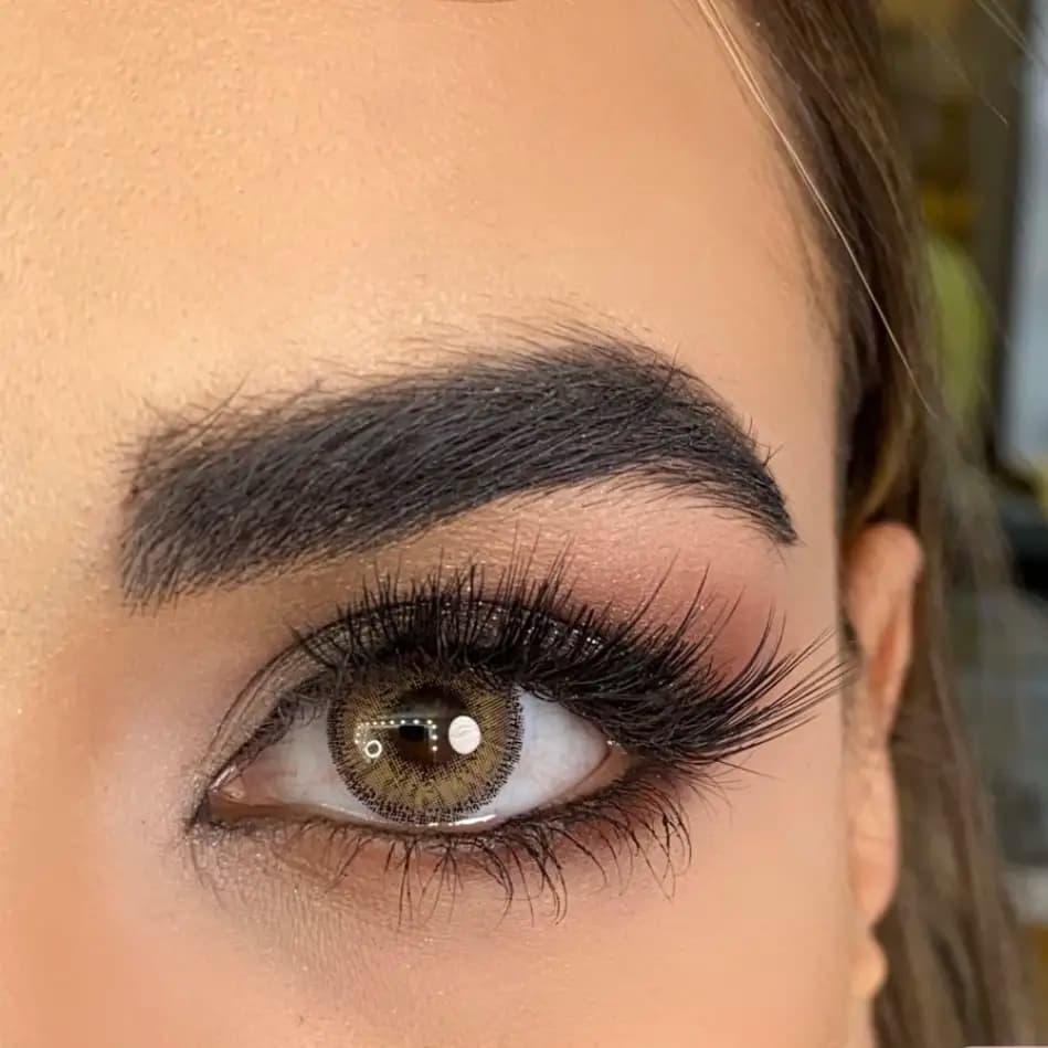 لنز کاتیا شدو عسلی | Katia Shadow Honey lens — تصویر ۴