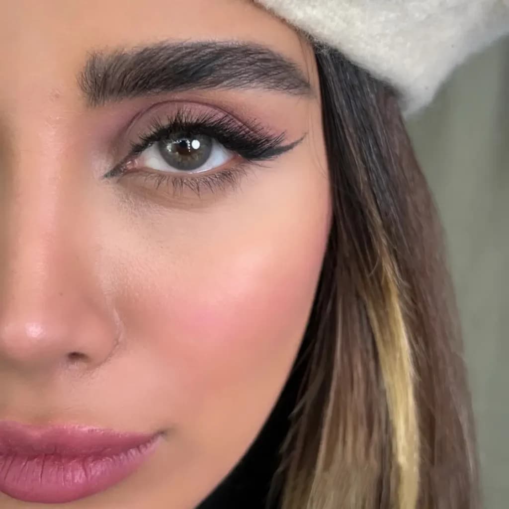 لنز کاتیا آپریکات طوسی سبز | Katia Apricot Lens — تصویر ۷