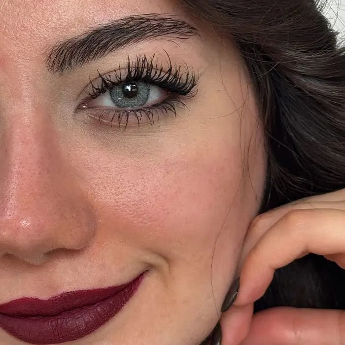 لنز کاتیا آلاسکا طوسی روشن | Katya Alaska Light Gray Lens — تصویر ۱۲