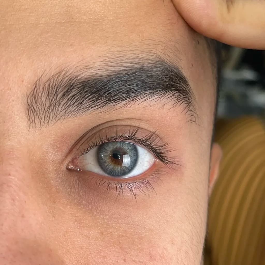 لنز کاتیا آنیل بلو آبی طوسی | Katia Anil Blue lens — تصویر ۳