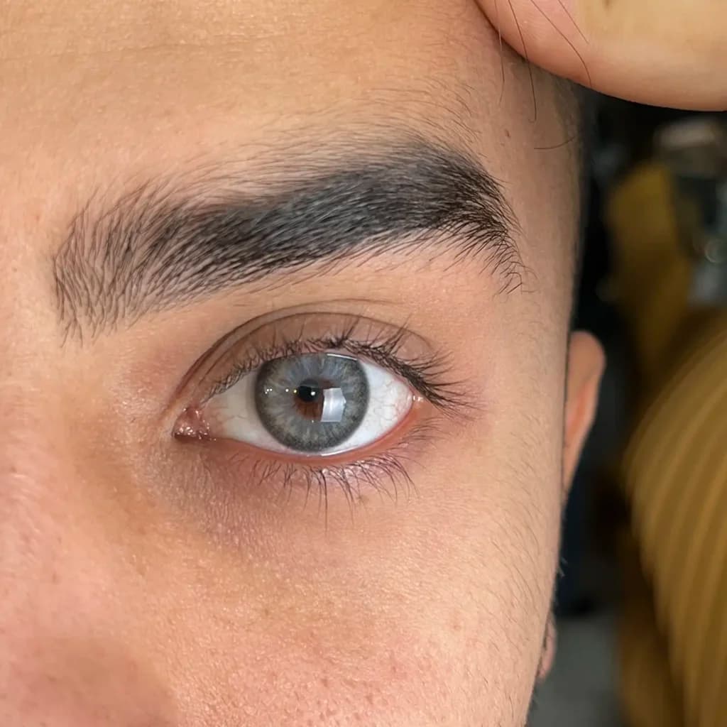 لنز کاتیا میدنایت بلو آبی طوسی | Katia Midnight Blue Lens — تصویر ۱۰