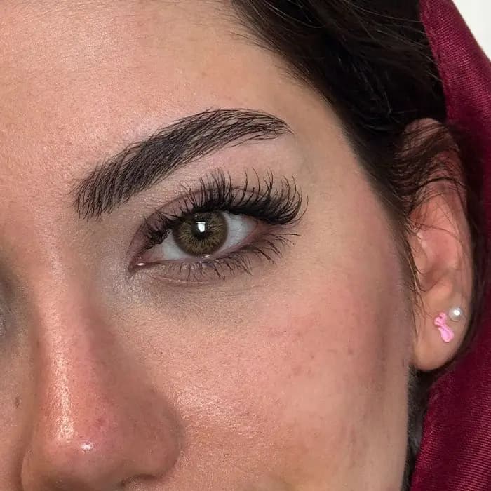 لنز کاتیا اسکای هیزل عسلی رگه دار | Katia Sky Hazel lens — تصویر ۱۲