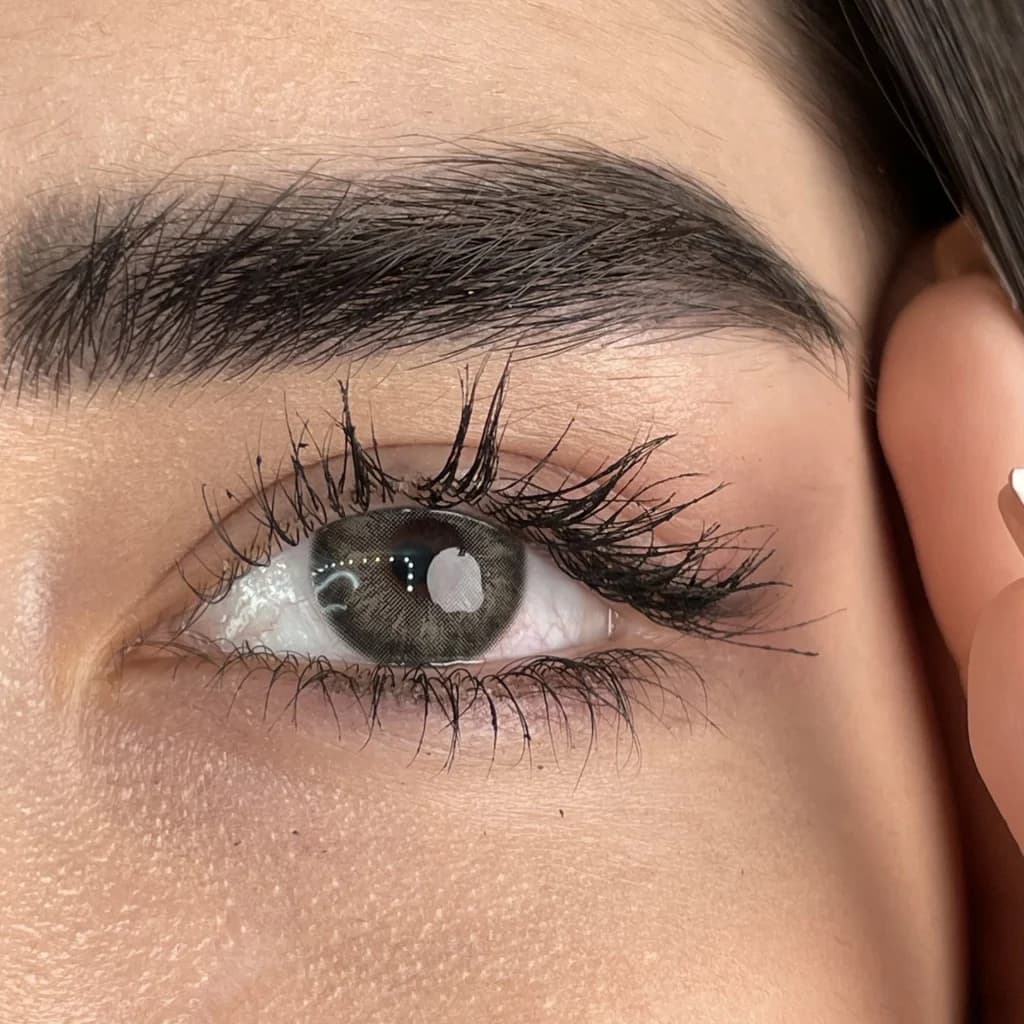 لنز کاتیا میدنایت گری طوسی تیره | Katia Midnight Grey (Dark Grey) Lens — تصویر ۲