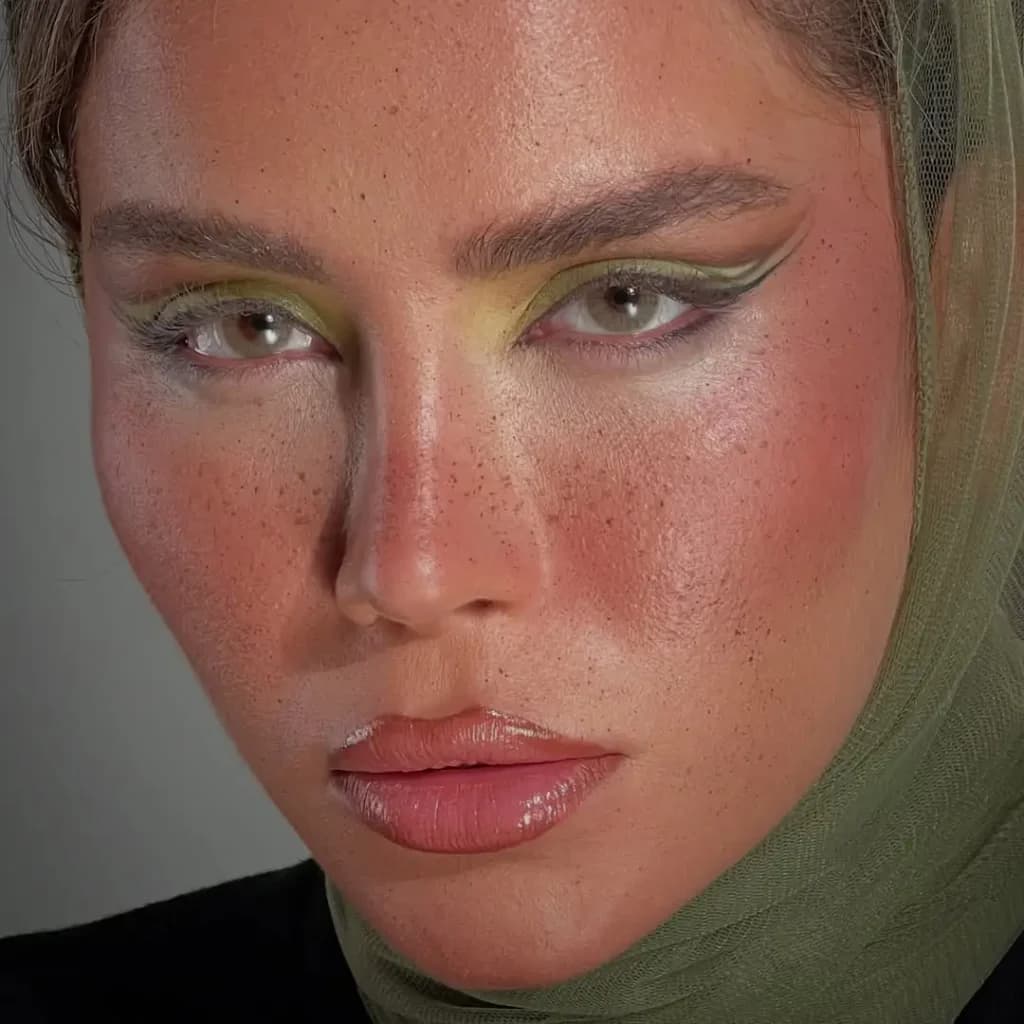 لنز مارلی مل سبز عسلی | Marley Mel Green-Honey Lens — تصویر ۷