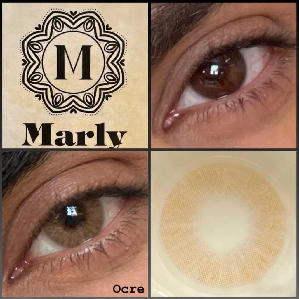 لنز مارلی اکر عسلی خاکی | Marley lens – Honey-Earth Ochre — تصویر ۱۱