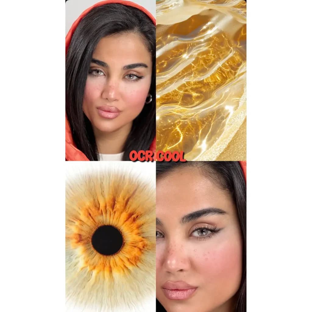 لنز مارلی اکر عسلی خاکی | Marley lens – Honey-Earth Ochre — تصویر ۲
