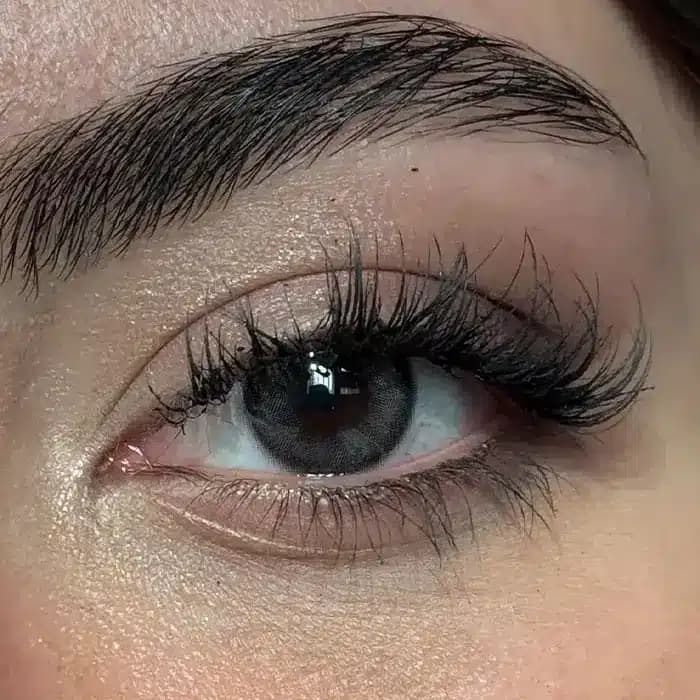 لنز مارلی آنجل گری طوسی زغالی دوردار | Marley Angel Grey lens — تصویر ۳