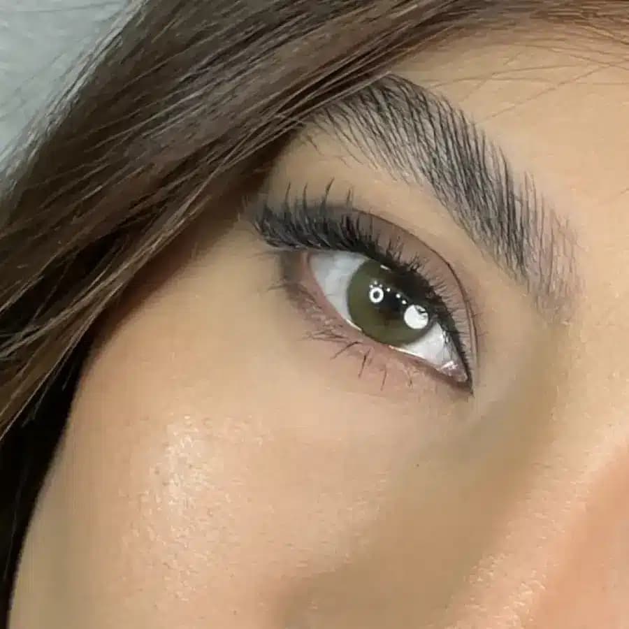 لنز مارلی آنجل گرین سبز تیره دور محو | marley-angel-green-lens — تصویر ۸
