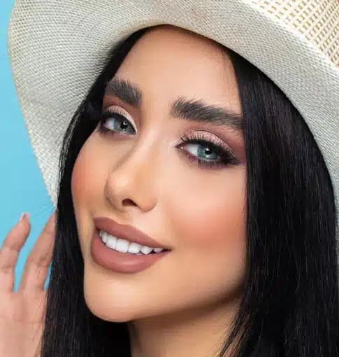 لنز آبی عسلی اوربان لایر مرکوری بلو | Urban Layer mercury blue — تصویر ۴