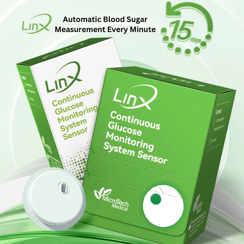 سنسور پایش مداوم قند خون لینکس Linx — تصویر ۶