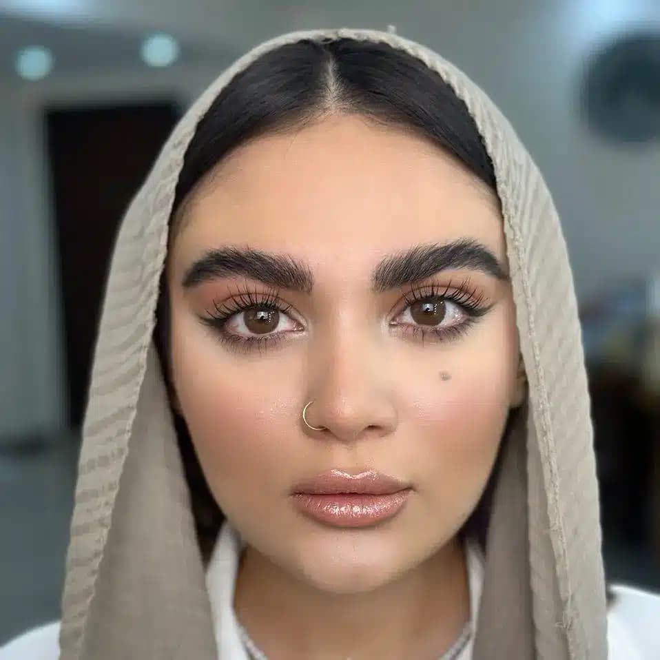 لنز سالانه نچرال هیزل (قهوه ای دور دار) برند یونیک Unique Natural Hazel — تصویر ۲