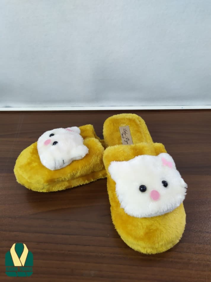 دمپایی روفرشی خزدار فانتزی مدل تِدی (Teddy) — تصویر ۲