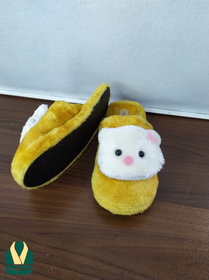 دمپایی روفرشی خزدار فانتزی مدل تِدی (Teddy) — تصویر ۴