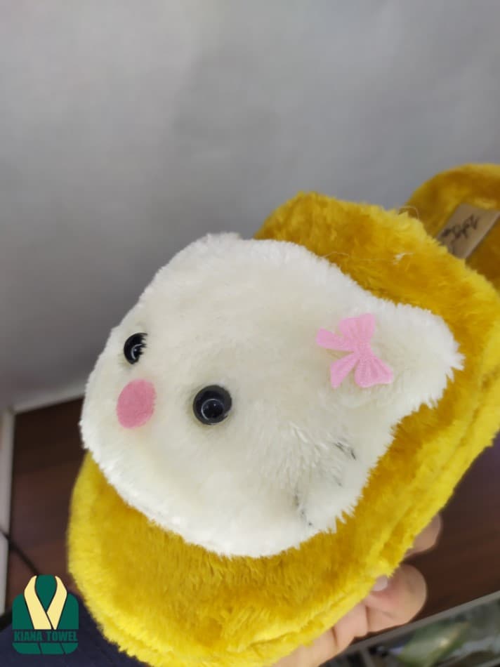 دمپایی روفرشی خزدار فانتزی مدل تِدی (Teddy) — تصویر ۵