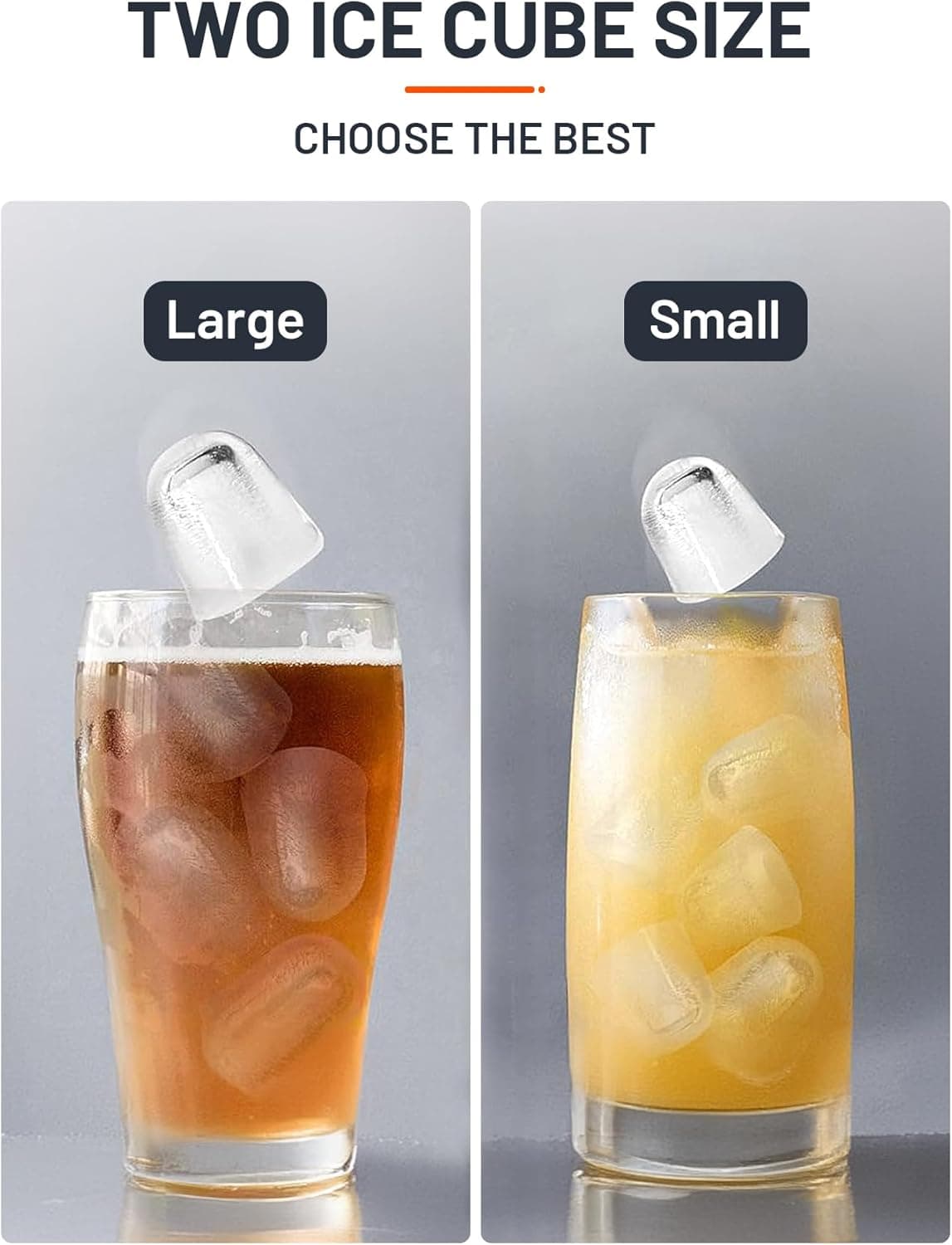 دستگاه یخ ساز قابل حمل پرودو مدل Porodo Portable Outdoor Ice Cube Machine 2.2L PD-LSICMV2 — تصویر ۸