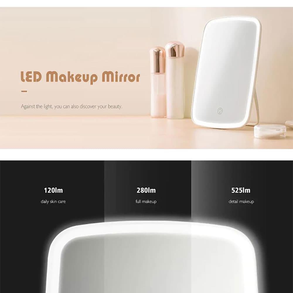 آینه‌ی آرایشی شیائومی Jordan Lamp Judy LED Makeup NV505 Mirror — تصویر ۸