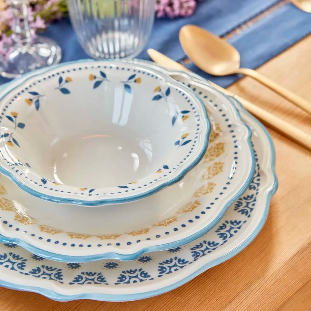 سرویس غذاخوری Bella Maison ترک ۲۴ پارچه ۶ نفره Mabel — تصویر ۶