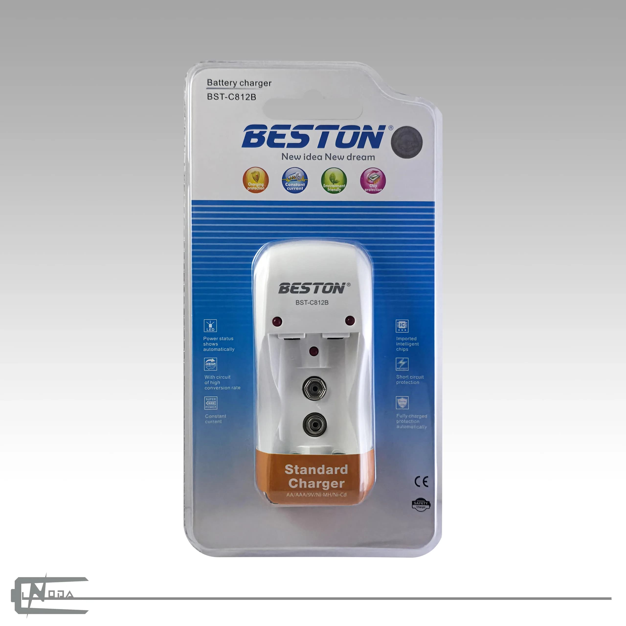 شارژر باتری بستون مدل BST-C812B - نودال شاپ